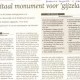 Artikel in Brabants Dagblad d.d. 11 mei 2006