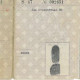 Persoonsbewijs Marinus Bakker, achterzijde