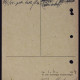 Opnamekaart (achterzijde) politiegevangenis  Archief R'dam nr. 63-3547