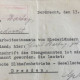 Briefje aan de familie Hartog over verblijfplaats Geert Hartog tijdens Arbeitseinsatz