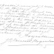 7. Achterzijde dankbriefje mevrouw Kesnich-Hoogenboom aan de rector van het gymnasium te Gorinchem, d.d. 2 juni 1944.