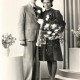 Trouwfoto Pieter van der Ham en Gerrie Boef, Schiedam 1942
