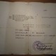 Vrijlatingsbewijs uit Kamp Amersfoort van Albert Gort d.d. 6 juli 1944