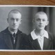 Albert Gort (l) en zijn vriend Ad Rietveld kort nadat ze in juli 1944 uit Kamp Amersfoort werden vrijgelaten (met kaalgeschoren hoofden, omdat ze aanvankelijk op transport naar Duitsland zouden gaan)