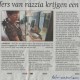 Slachtoffers van razzia krijgen een gezicht, artikel in Reformatorisch Dagblad d.d. 15 mei 2009