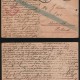 Briefkaarten uit Böhlen die Henk de Jong in september 1944 aan zijn meisje, mej. J. Visser, stuurde