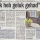 Interview met Johan Baggerman in Nieuwsblad Land van Altena d.d. 29 april 2010