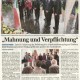 Artikel uit de Middeldeutsche Zeitung d.d. 31 mei 2010