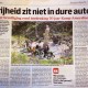 Artikel over herdenking overdracht Kamp Amersfoort uit het AD/Amersfoort d.d. 20 april 2015