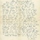 Brief van de vader van Krijn de Ruiter aan zijn dochter en haar gezin om hen van het overlijden van Krijn op de hoogte te stellen