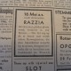 Oproep in de Sliedrechtse Courant voor reünie slachtoffers van de razzia (22 februari 1946)
