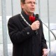 Loco-burgemeester Tanis houdt een toespraak (6-2-2017)